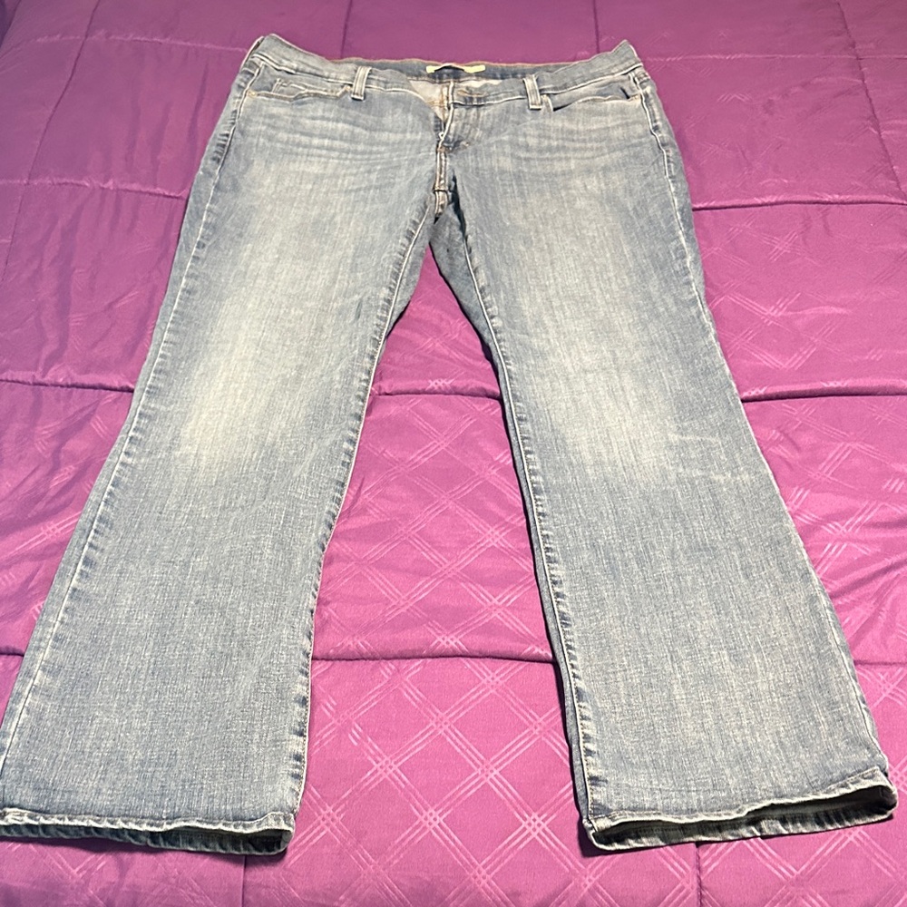 Levi's Women's Light Blue Flare Jeans